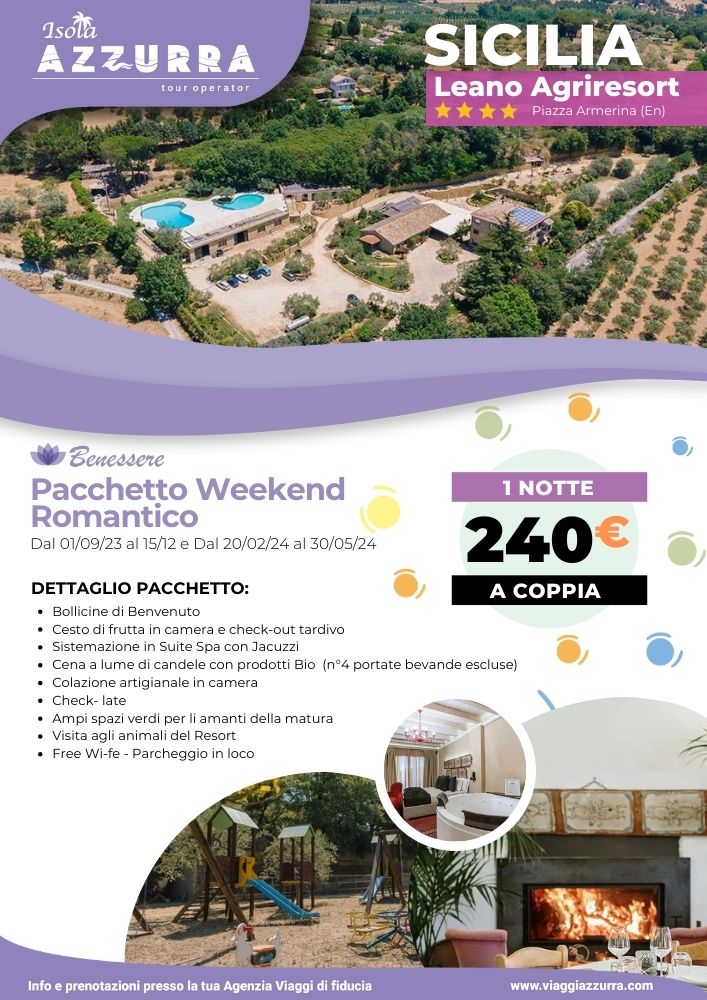 Pacchetto weekend Romantico